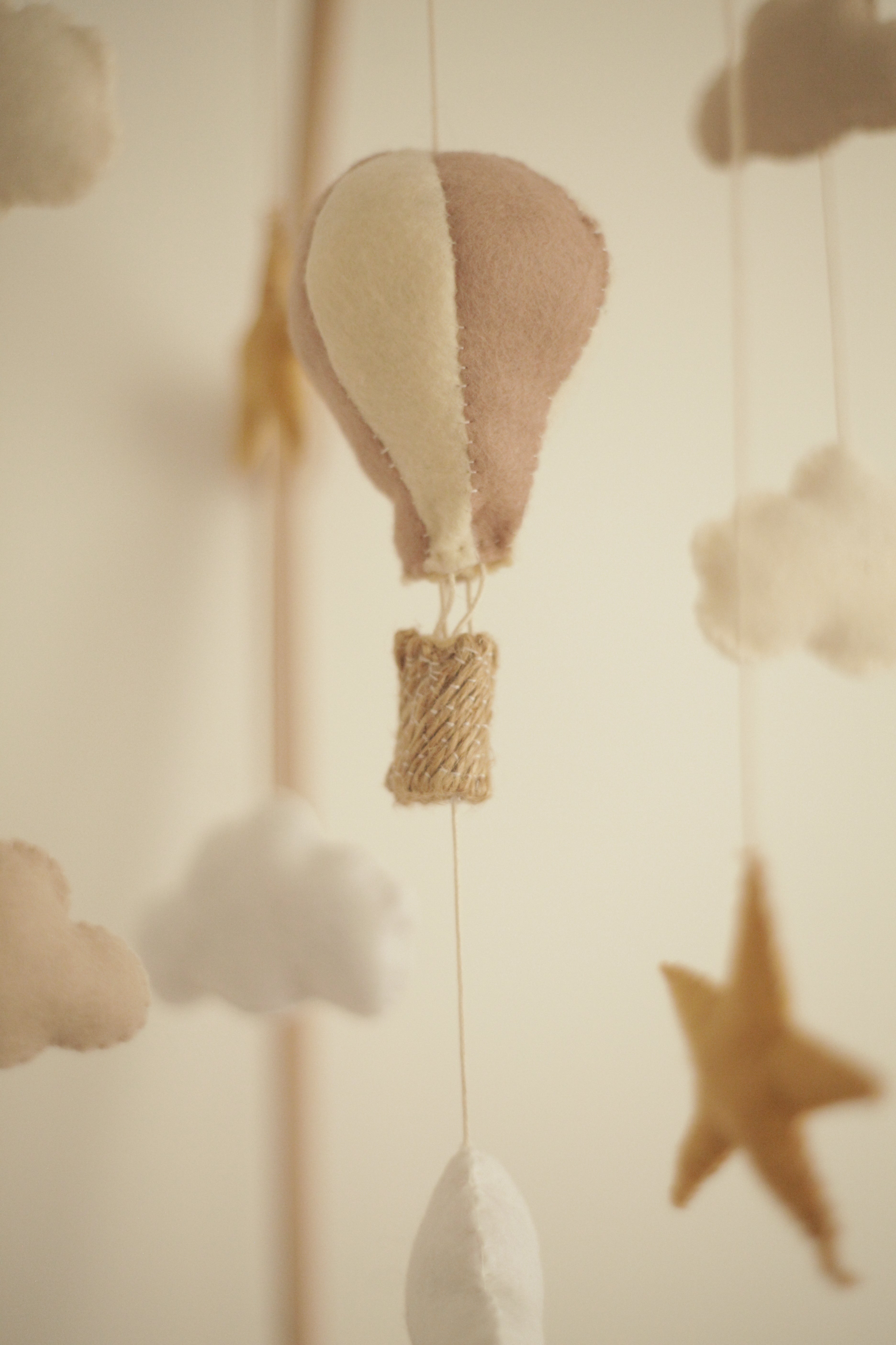 Pasztell Hőlégballon