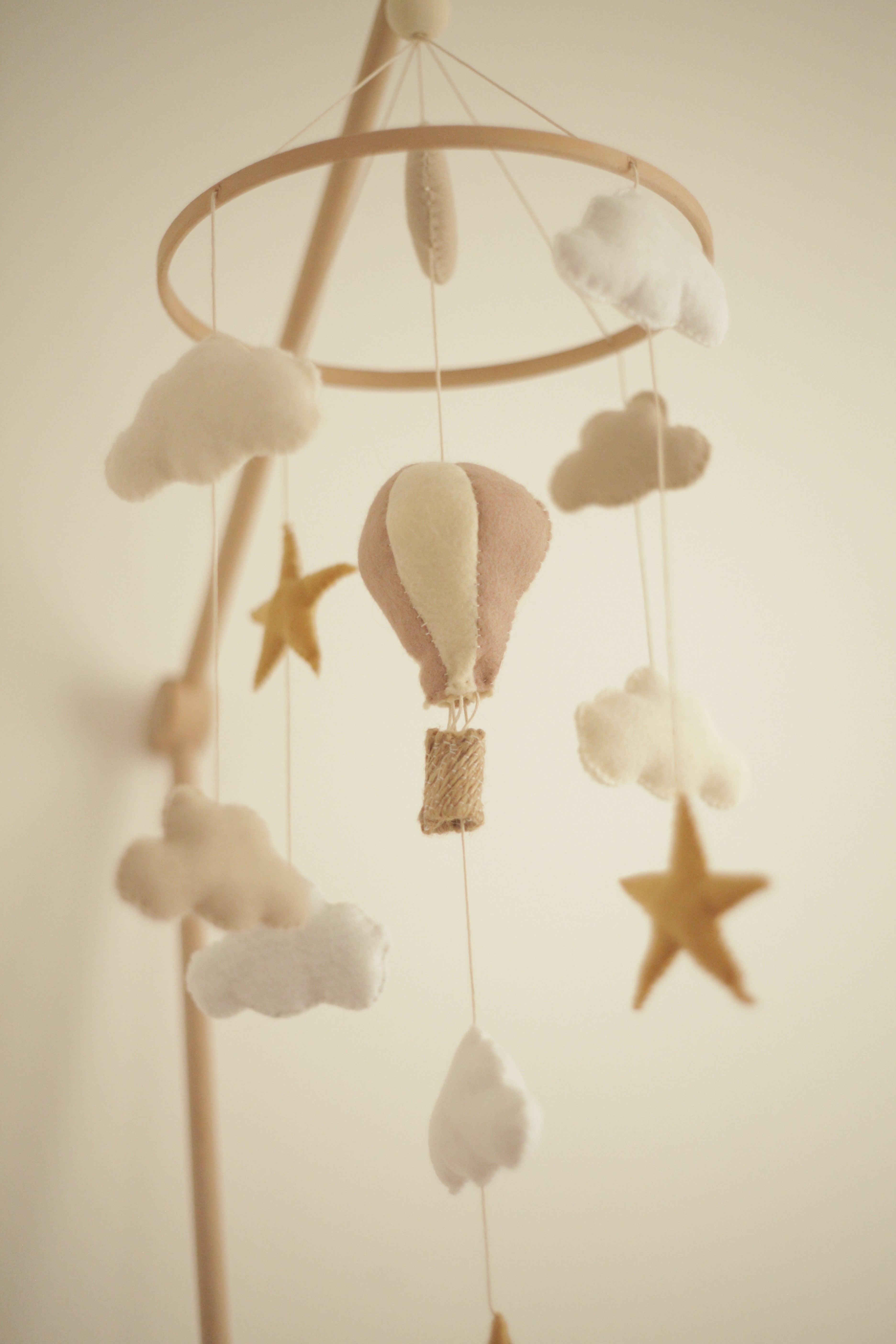 Pasztell Hőlégballon