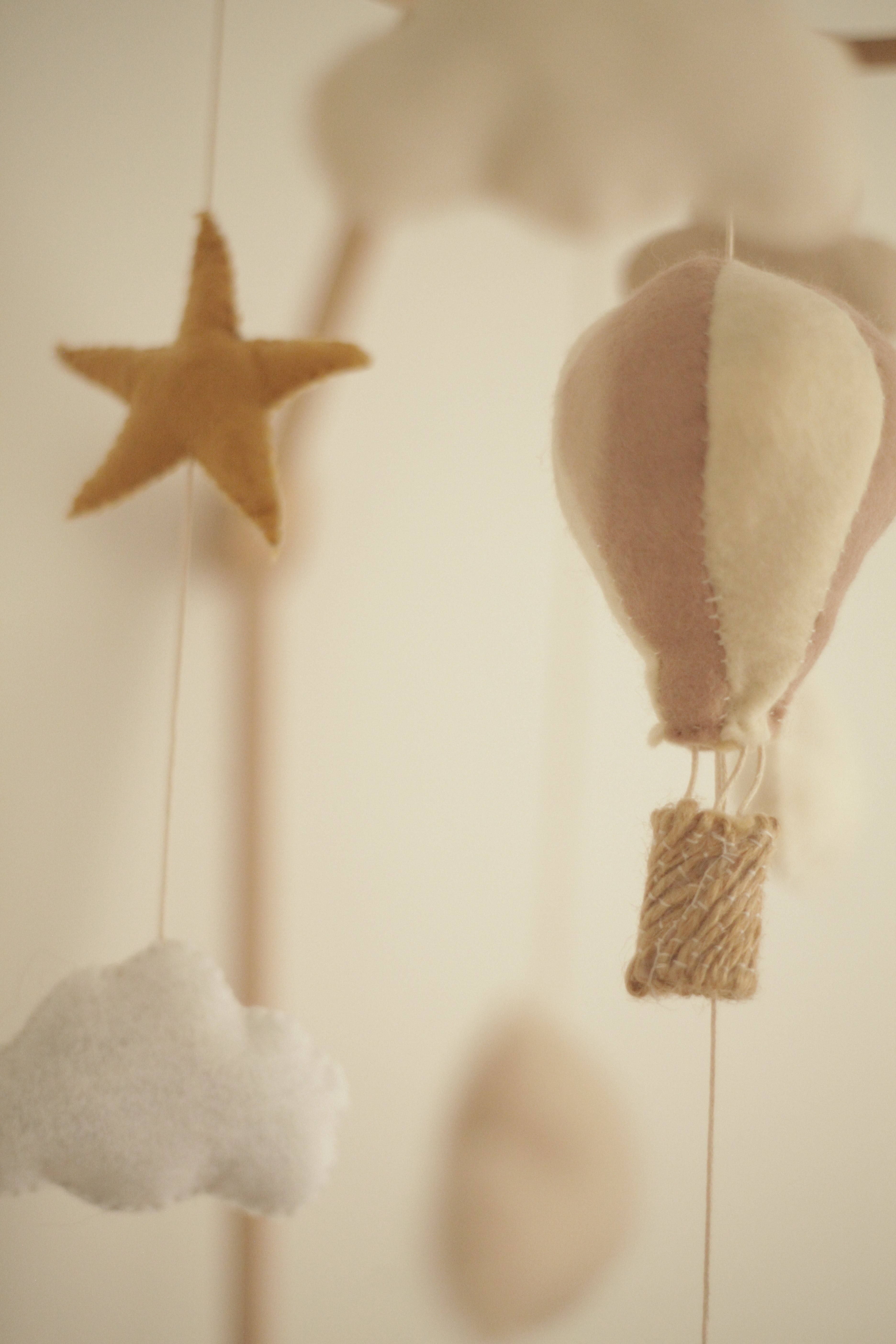 Pasztell Hőlégballon