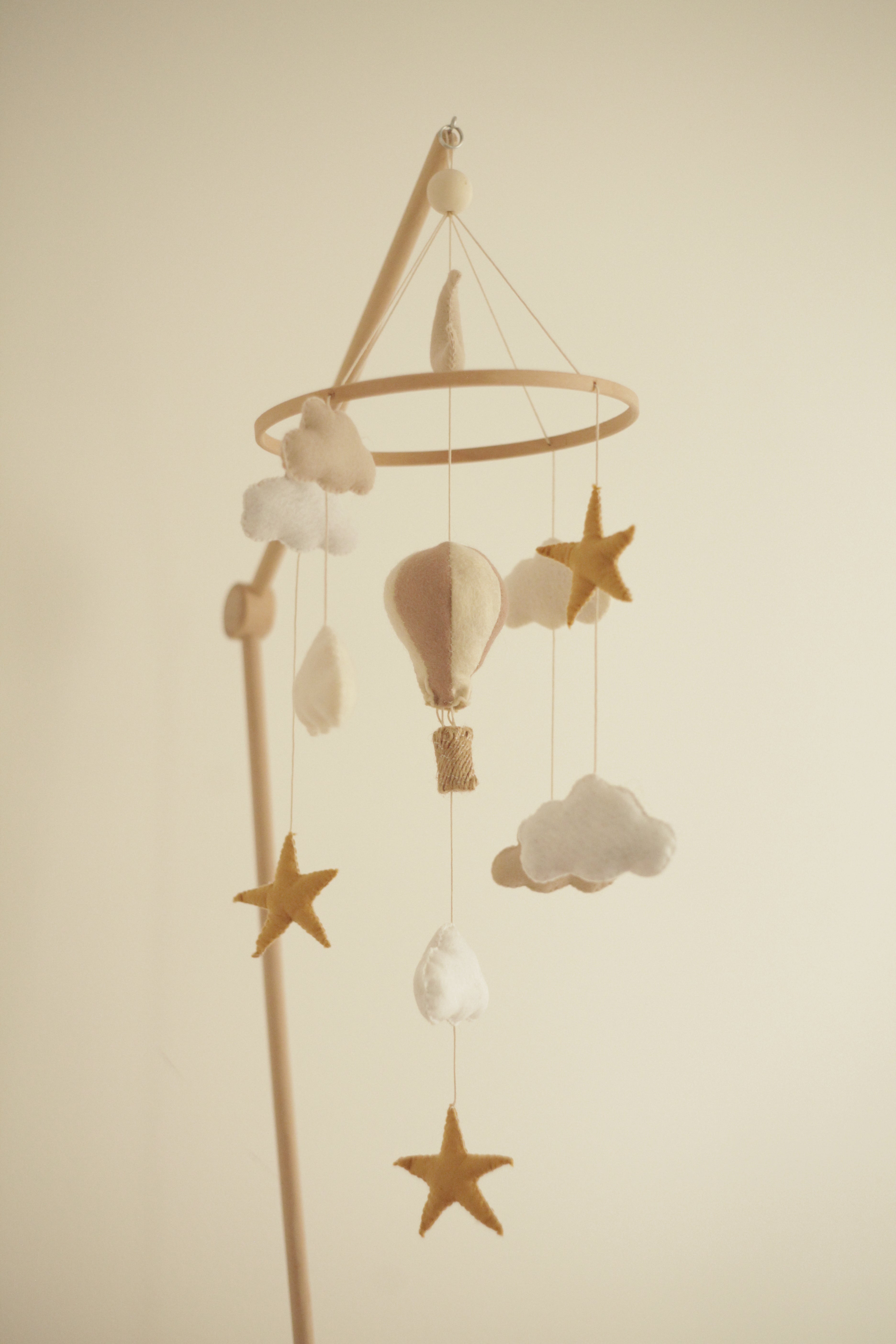 Pasztell Hőlégballon