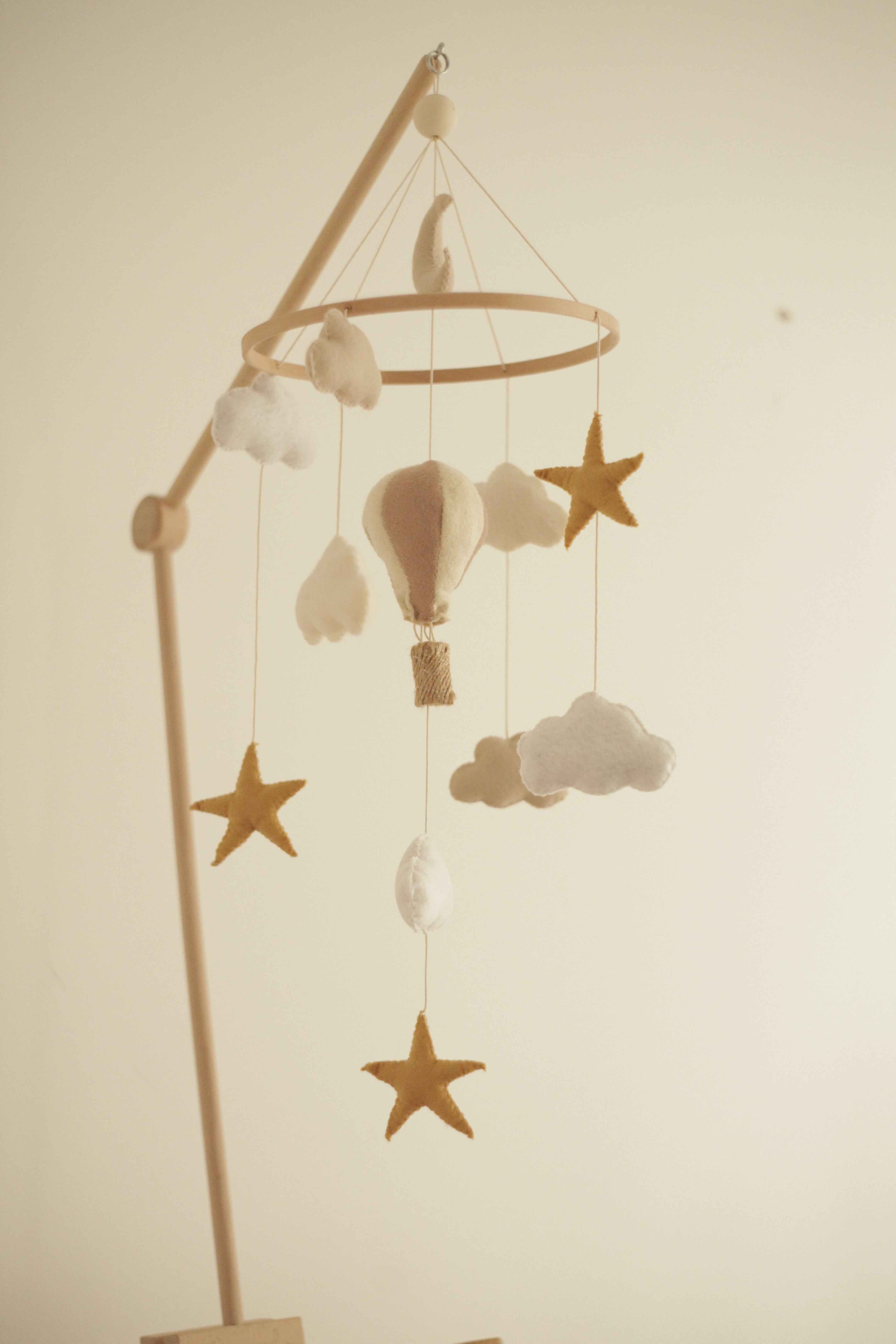 Pasztell Hőlégballon